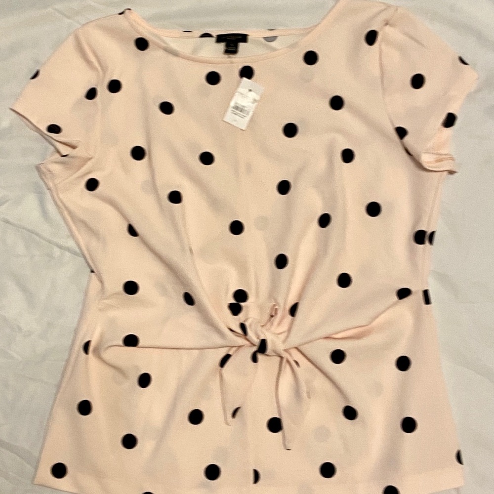 NWT! Anne Taylor Factory blouse Size L